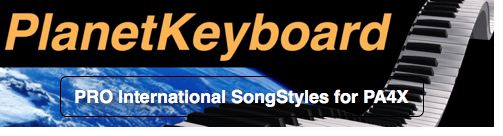Korg PA4X Individual SongStyle SS0133PA4 BLACK OR WHITE-MICHAEL JACKSON - 2023B
